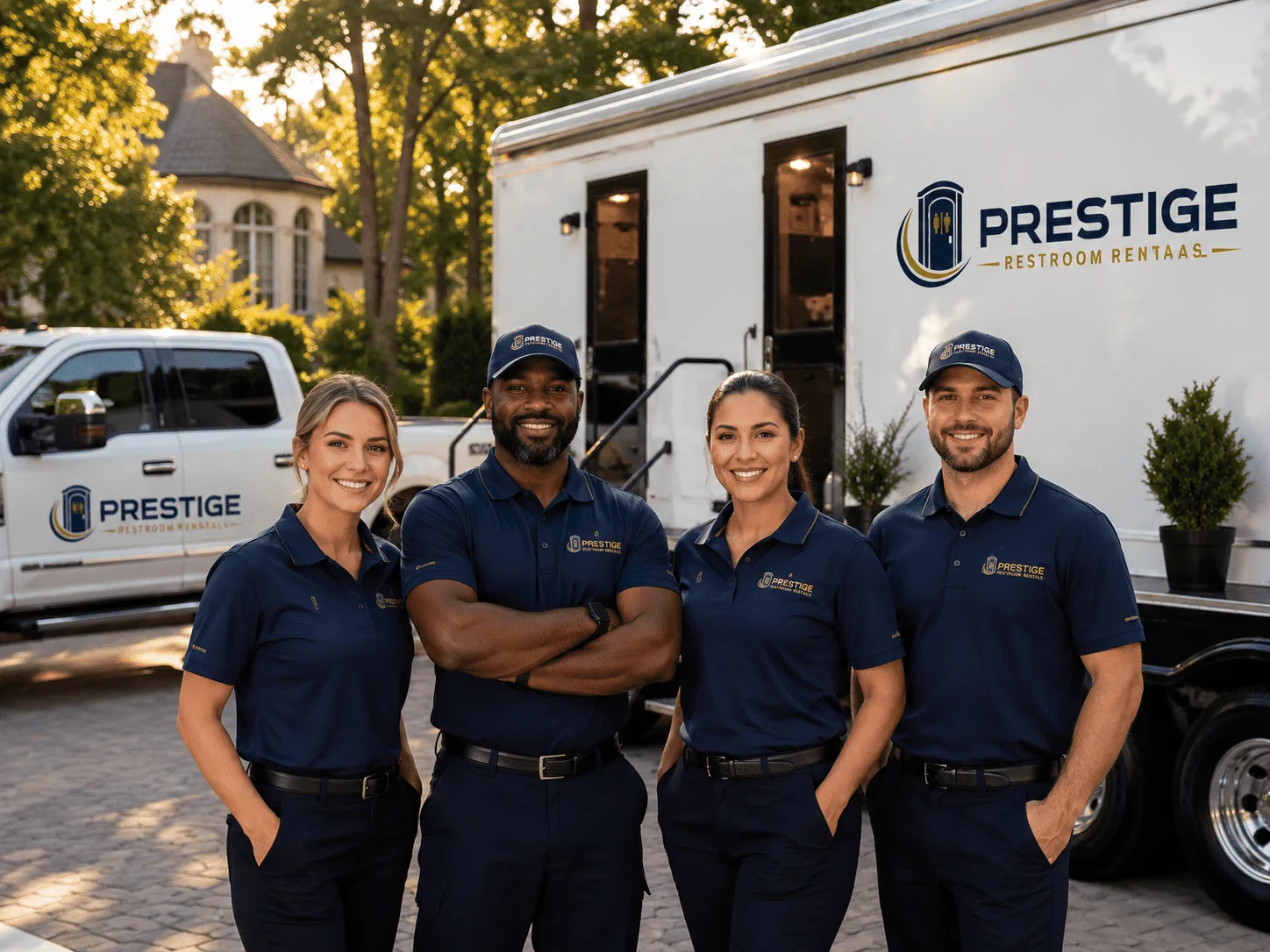 Trusted Luxury Portable Restrooms company in Collins, WI